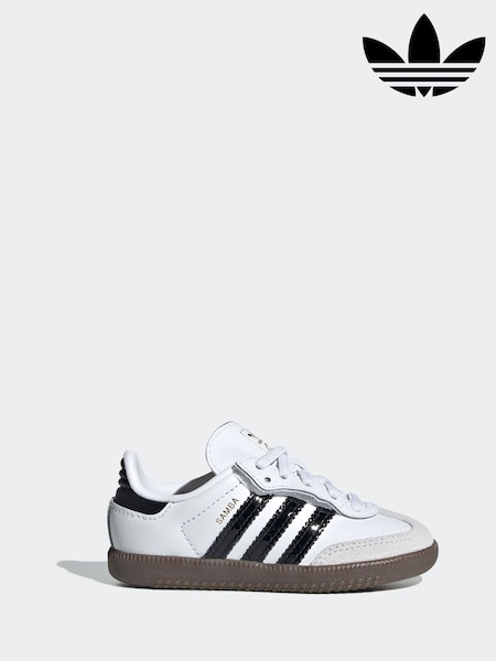 adidas Originals Samba OG Comfort Closure Elastic Lace Infant Trainers (V28932) | 64 €