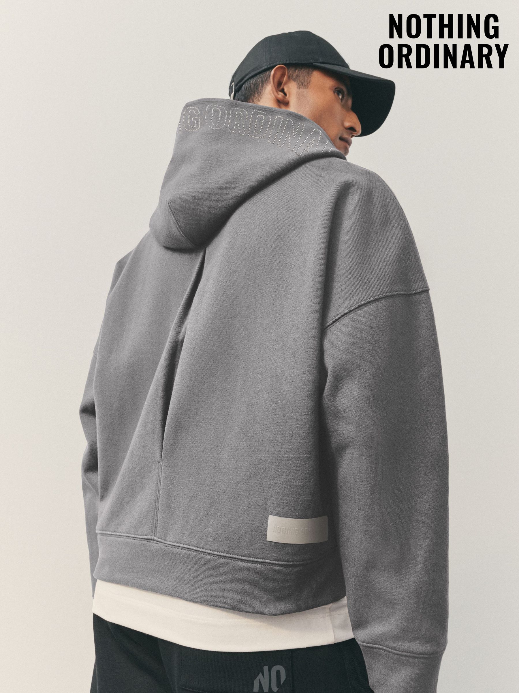 Men's, Hoodies, Grey, Graphic, Sweatshirtsandhoodies | Next Chile