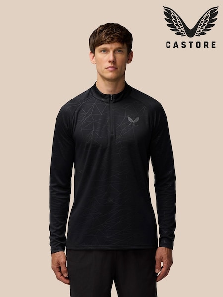 Schwarz - Castore Adapt Training 1/4 Zip Top (V29740) | 66 €