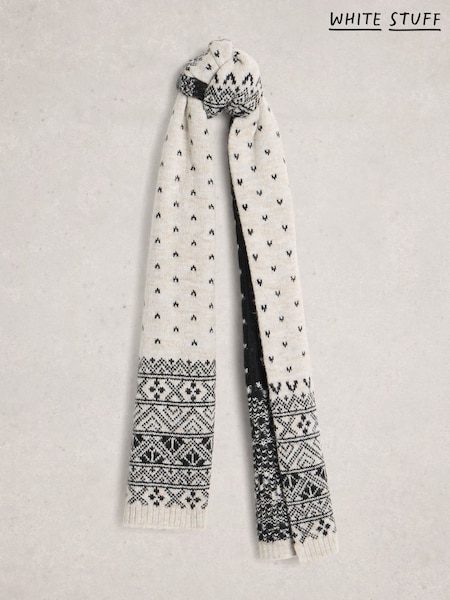 White Stuff Fairisle Heart Scarf (V30591) | 64 €