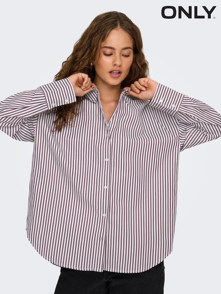 ONLY Stripe Loose Fit Shirt (V30697) | 41 €