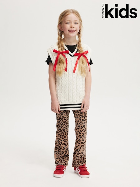 Cotton On Animal Francine Flared Trousers (V30974) | €23