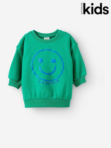 Cotton On Dark Green Riley Sweater (V30984) | 74 QAR