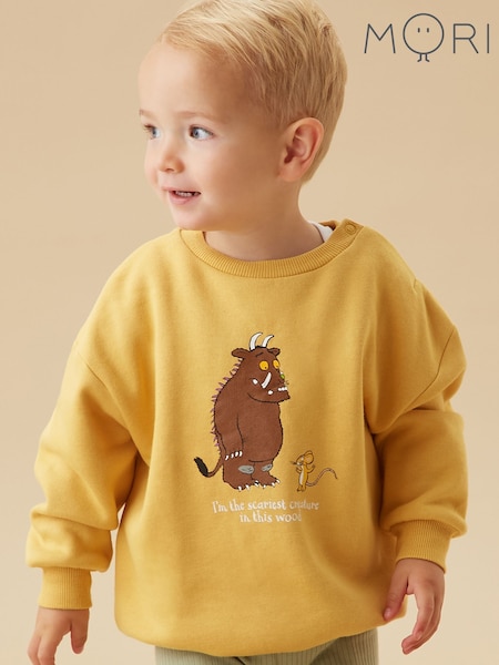 MOR Hearts Print Supersoft Oversized Sweatshirt (V31004) | AED163 - AED175