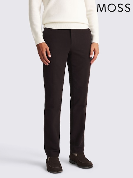 Braun - MOSS Tailored Fit Brushed Cord Trousers (V31165) | 125 €