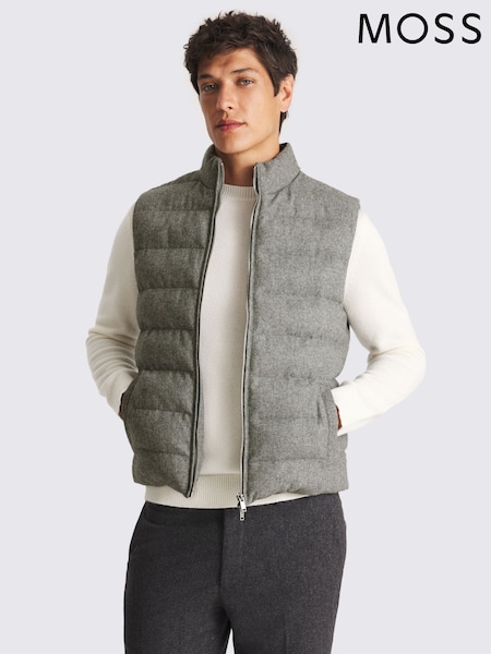 MOSS Flannel Gilet (V31170) | AED582