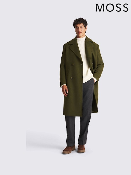 MOSS Green Long Coat (V31178) | R$ 2.950