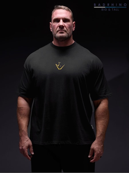 BadRhino Big & Tall Black IronRhino Powerhouse T-Shirt (V31801) | €36