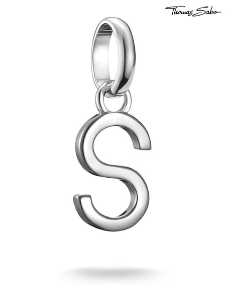 Thomas Sabo Silver Charm Connect Letter S Pendant (V31907) | €28