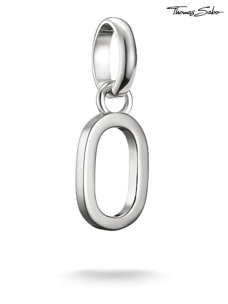 Thomas Sabo Silver Charm Connect Letter O Pendant (V31909) | €28