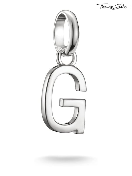 Thomas Sabo Silver Charm Connect Letter G Pendant (V31923) | €28