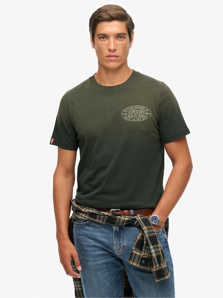 Superdry Green Lo-fi Outdoors Relaxed T-Shirt (V32124) | €35
