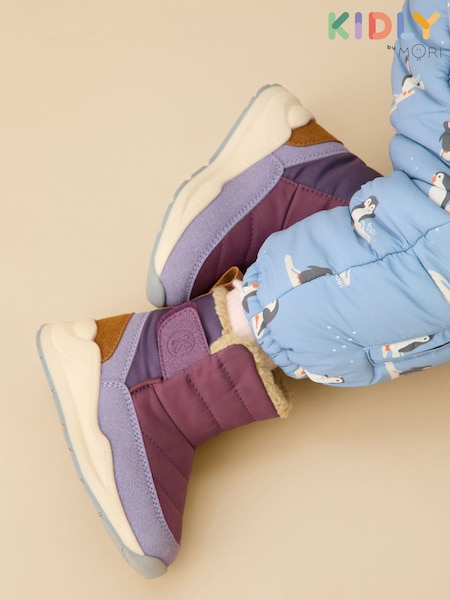 KIDLY by MORI Quilted Snow Boots (V32191) | €51