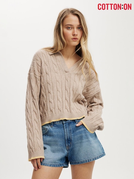 Cotton On Luxe Collar Jumper (V32412) | € 39