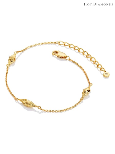 Hot Diamonds Gold Tone HD X GE Muse Bracelet (V34015) | ‏514 ر.ق.