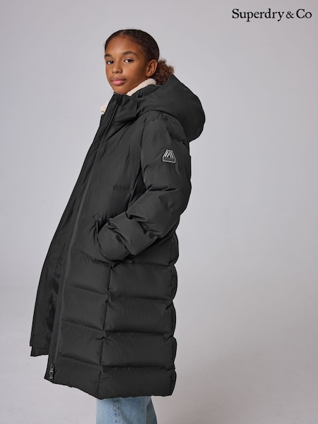ブラック - Superdry Sports Longline Padded Coat