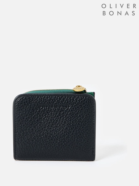 Oliver Bonas Black Diza Zip Around Purse (V34320) | €33