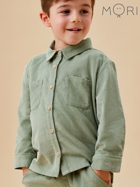MORI Corduroy Shacket (V34341) | ‏156 ر.ق. - ‏166 ر.ق.