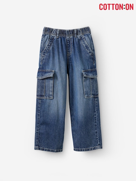 Cotton On Blue Marl Taylor Denim Jeans (V34355) | €32