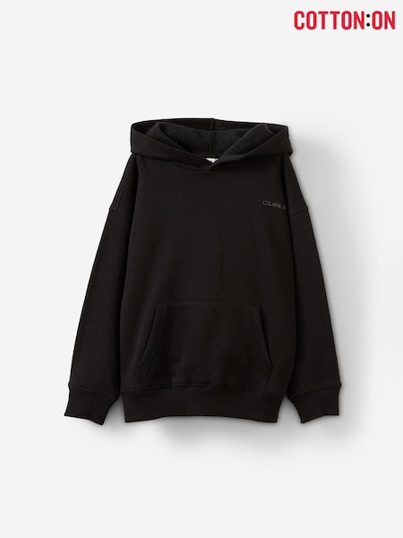Cotton On Black Sammy Oversized Hoodie (V34360) | R$ 225