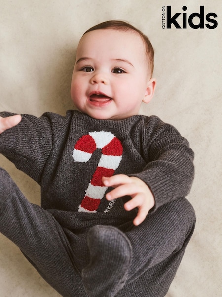 Cotton On Grey Knit Jumper (V34361) | €34