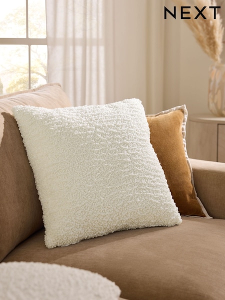 Wooly Texture Knit Cushion