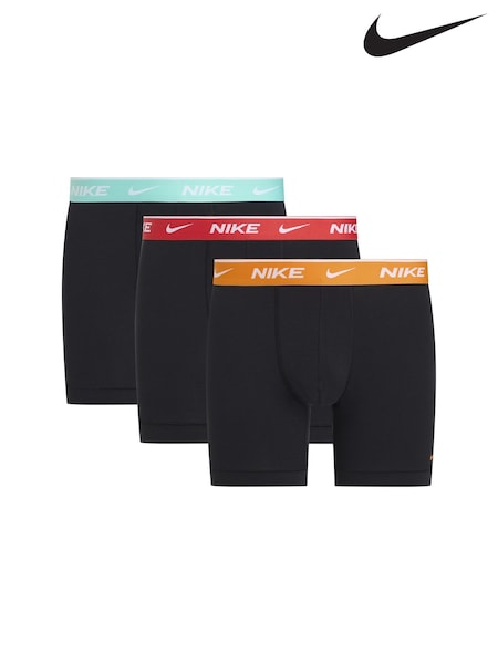 Nike Black Chrome Boxer Briefs 3 Pack (V34940) | €46
