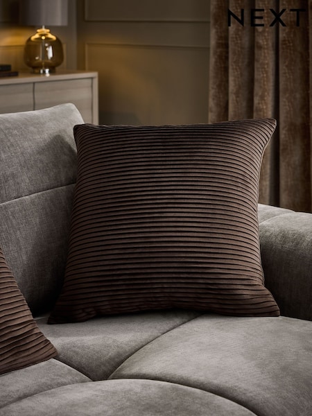 Velvet Pleat Cushion