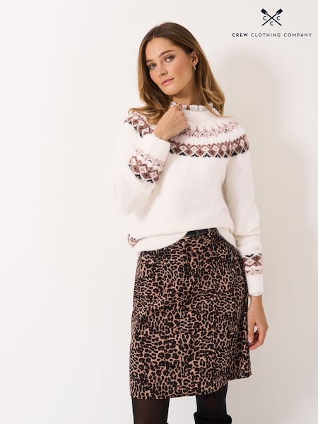 Crew Clothing Crew Neck Yoke Fair Isle Jumper (V35157) | 98 €