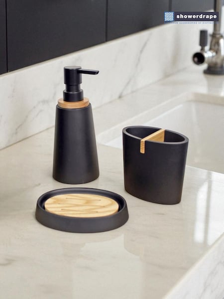 Showerdrape Sonata 3 Piece Bathroom Accessory Set (V35238) | 48 €