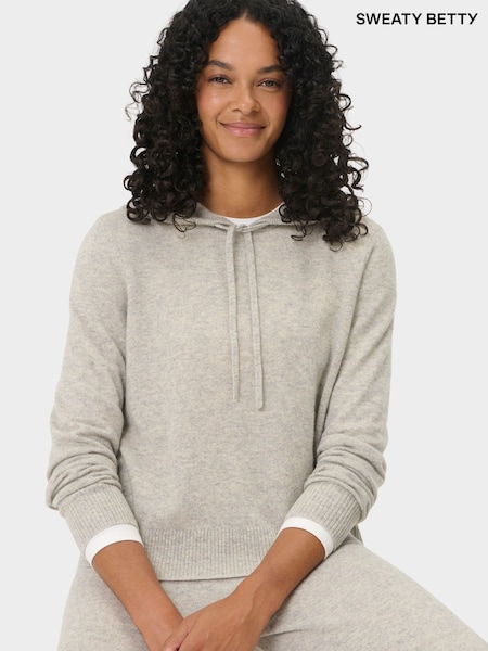 Sweaty Betty Grey Cashmere Hoodie (V35249) | €224
