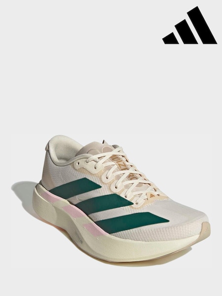 White/ Cream - Adidas Adizero Evo Sl Trainers