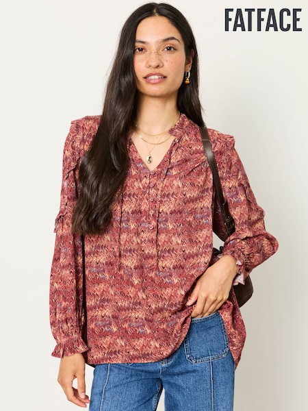 Dark Purple Marble - Fatface Tunic