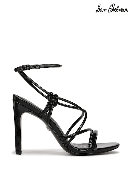 Sam Edelman Isadora Regular Fit Strappy Black Sandals (V36046) | €223
