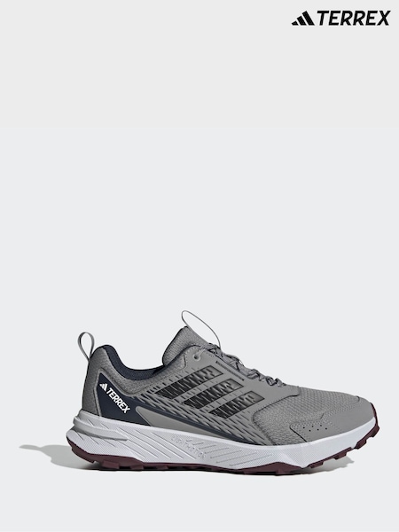 Grey - Regular Adidas Terrex Tracefinder 2 Trail Running Trainers