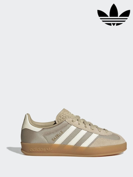 Neutral - Adidas Originals Gazelle Indoor Trainers