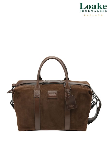 Loake Large Leather Weekend Brown Bag (V36522) | €358.50