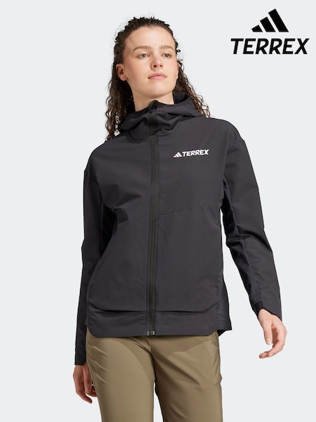adidas Terrex Black Multi Softshell Jacket (V36613) | AED582