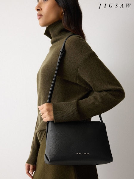 Jigsaw Black Bella Cross-Body Bag (V36667) | €192.50