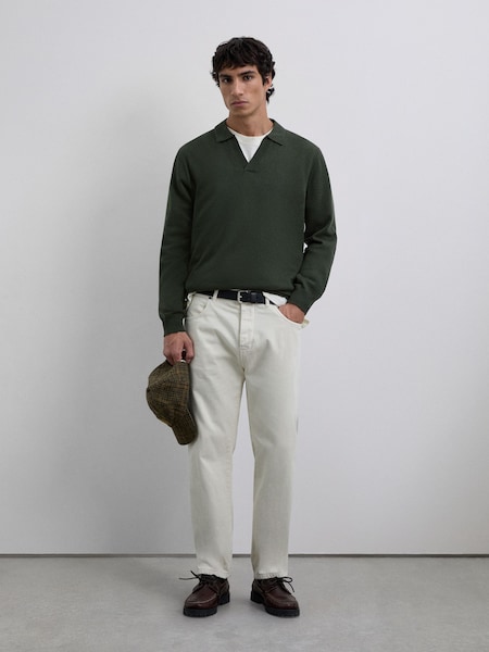 Scalpers Green New Moller Tricot Polo Shirt (V36757) | €146