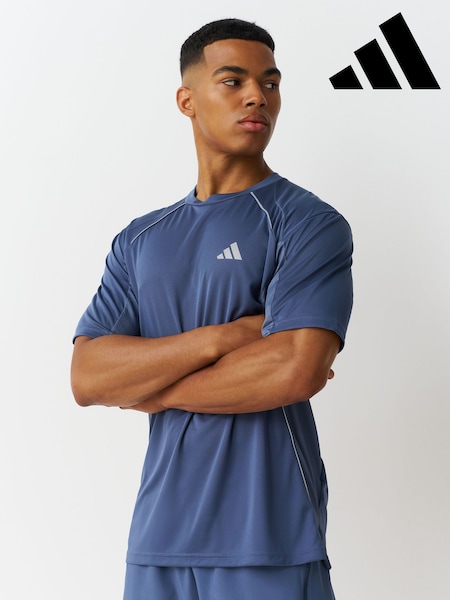 Blue - Regular Adidas Tech Apparel T-shirt