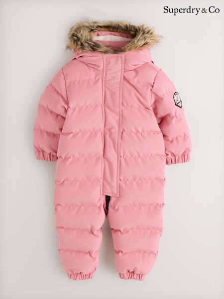 Pink - Superdry Everest Schneeanzug