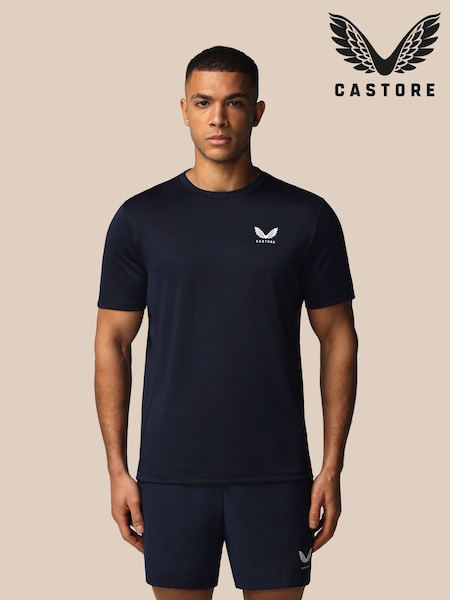 Blue - Regular Castore Short Sleeve Adapt T-shirt
