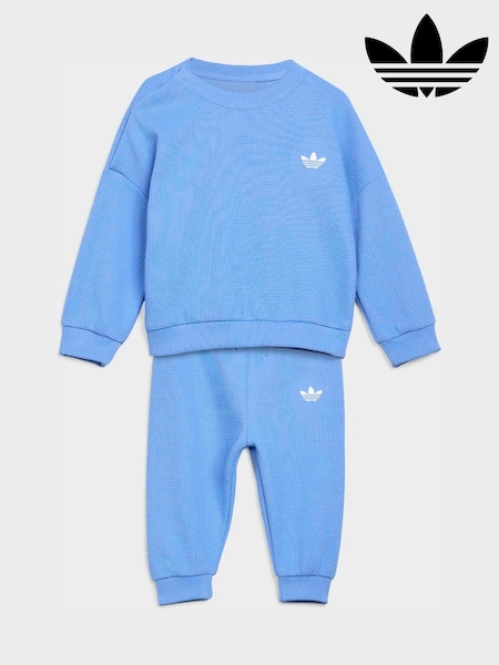 Blue - Adidas Originals Joggers Set