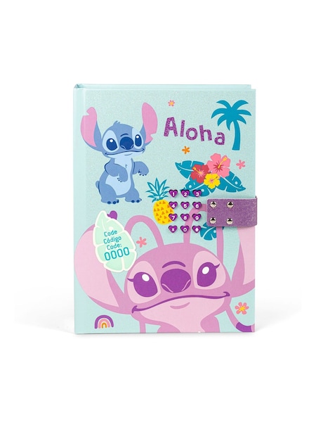 Peers Hardy Blue Stitch Disney Secret Diary With Sound (V39738) | €40