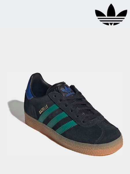 Schwarz - adidas Originals Gazelle Turnschuhe