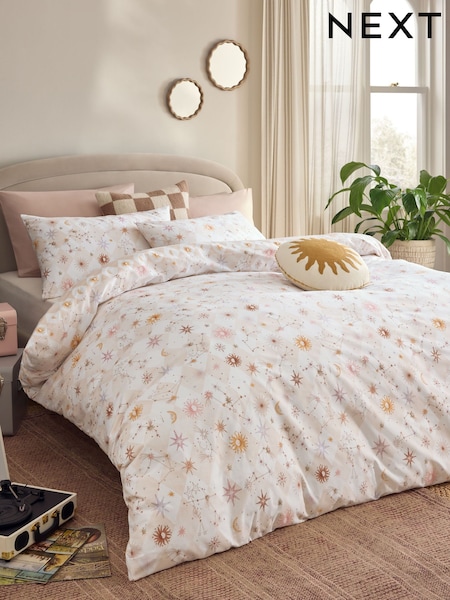 Horoscopes Reversible Duvet Cover And Pillowcase Set