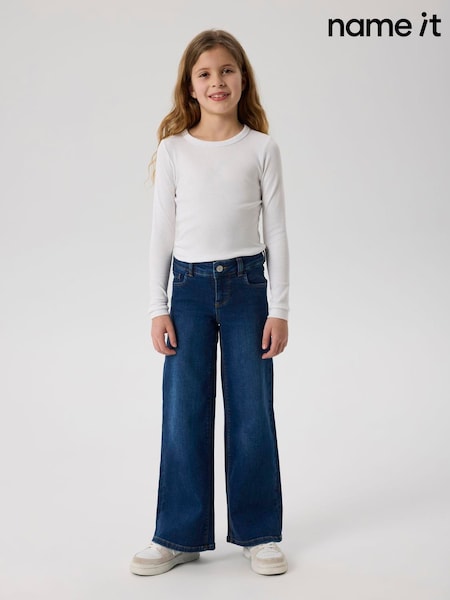 Name It Blue Wide Leg Jeans (V40992) | €30.50
