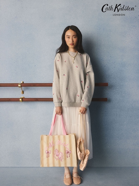 Ballet Shoes - Cath Kidston Stripe Tote Bag