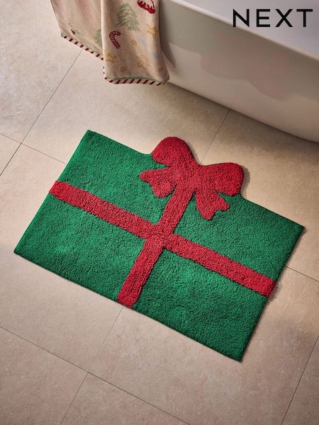 Christmas Present Bathmat